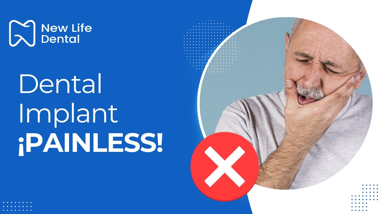 ¡Pain-free dental implant treatment with Dr. Vasallo!