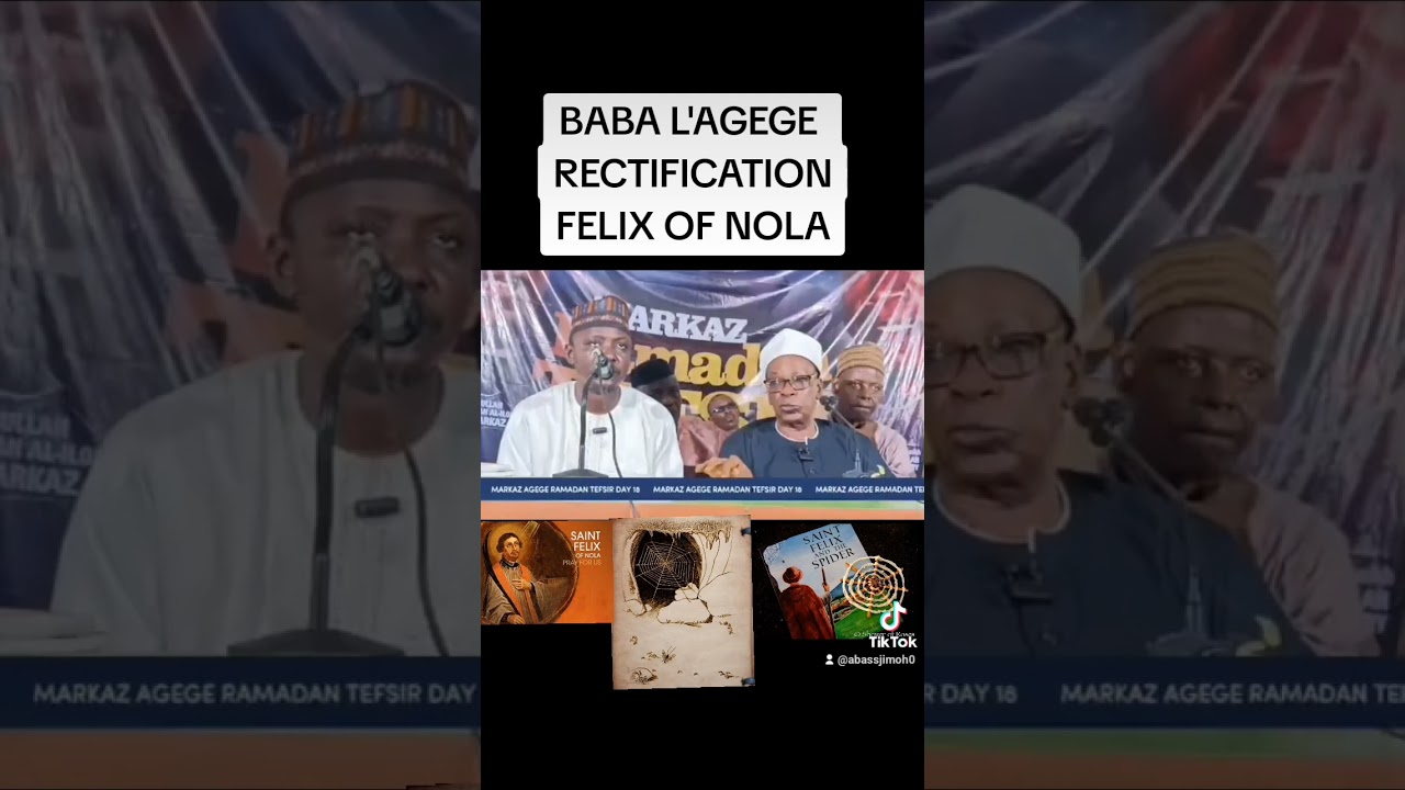 FELIX OF NOLA BY MUDEERUL MARKAZ SHEIKH HABEEBLLAHI ADAM ABDULLAHI AL-ILORY #viralvideo #art
