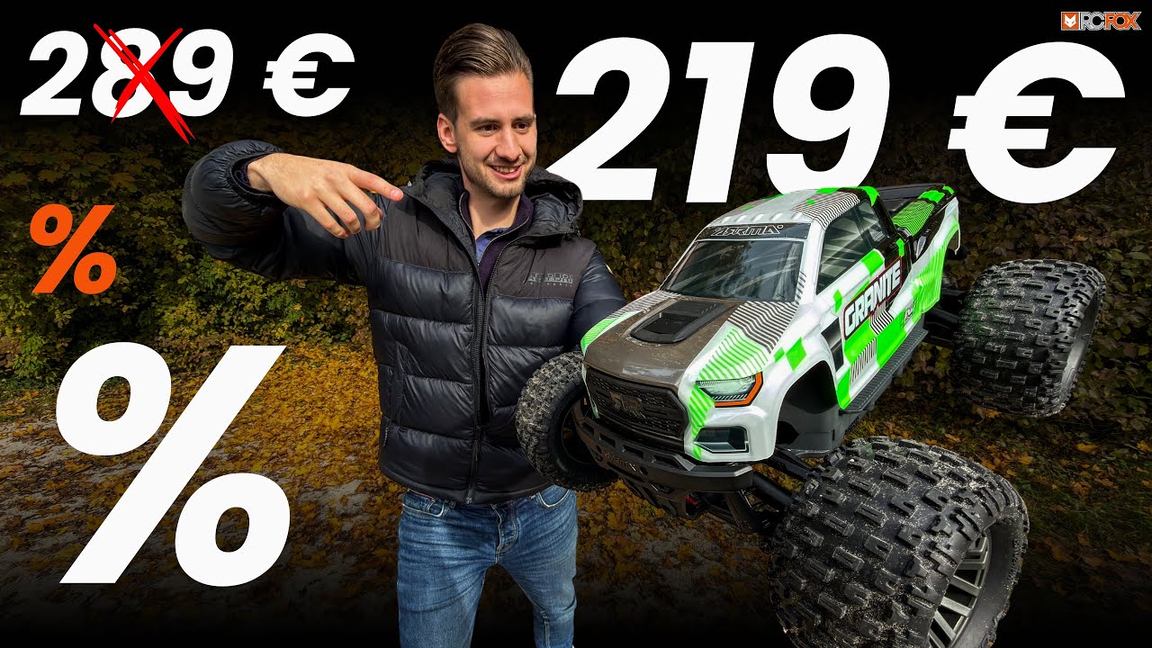 RC Car DEAL Kracher für 219€ ?! 😳 ARRMA Granite 665 im UNBOXING & TEST
