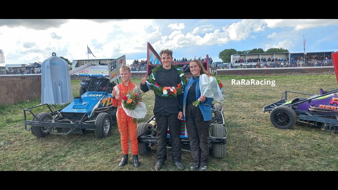 Finale Stockcar F2 junioren autocross Hallum 2023 - RaRaRacing