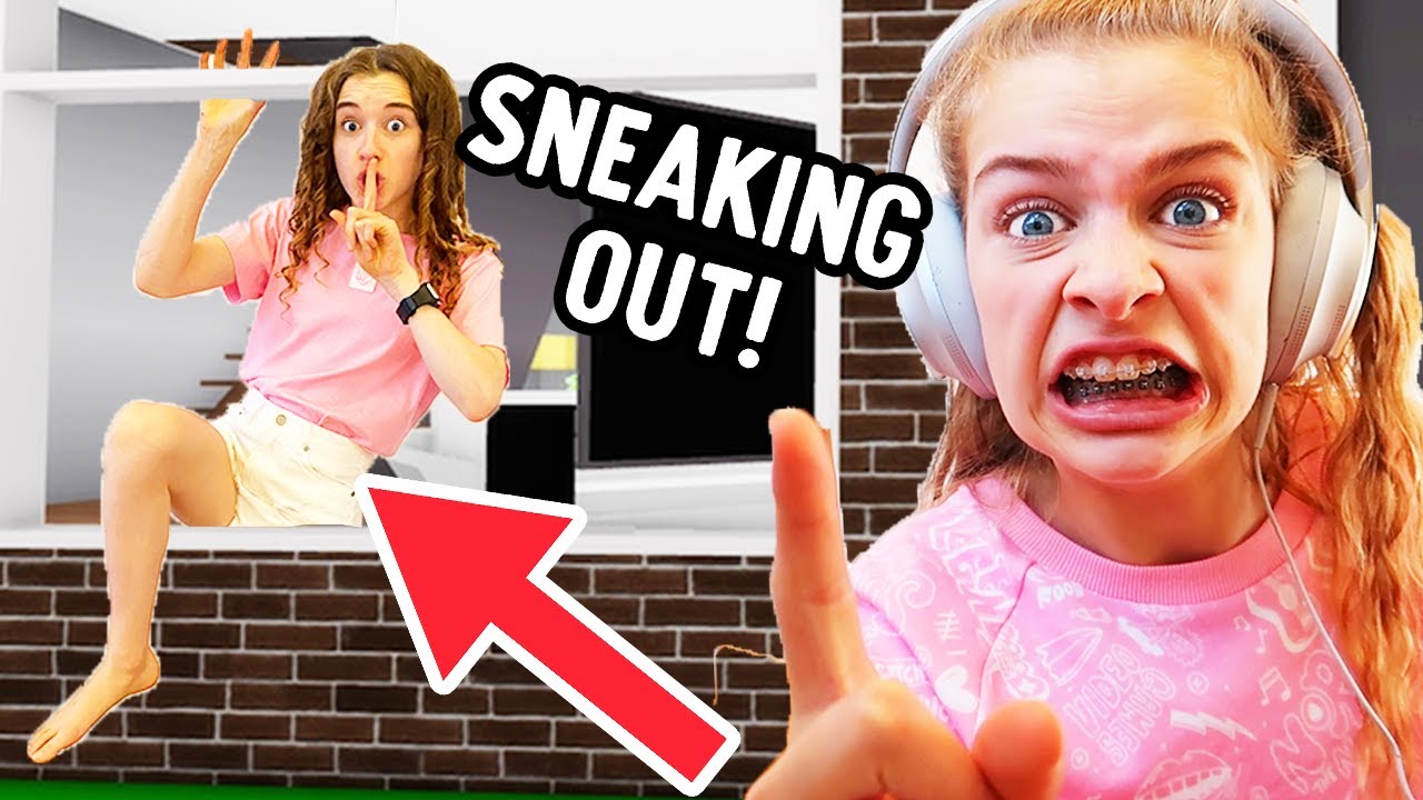 SABRE SNUCK OUT TO GO TO A PARTY (Brookhaven RP Gaming) w/ The Norris Nuts