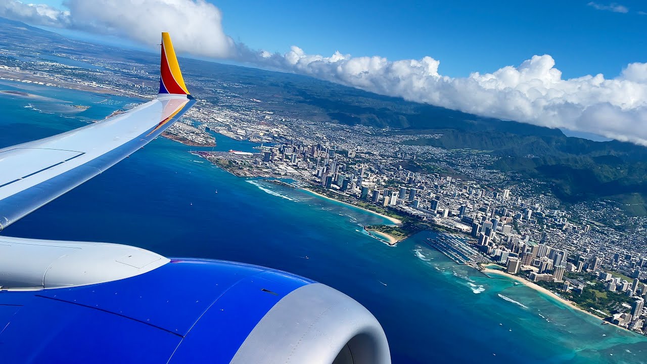 [4K] – Incredible Honolulu Takeoff – Southwest – Boeing 737-8 Max – HNL – N8728Q – SCS Ep. 725