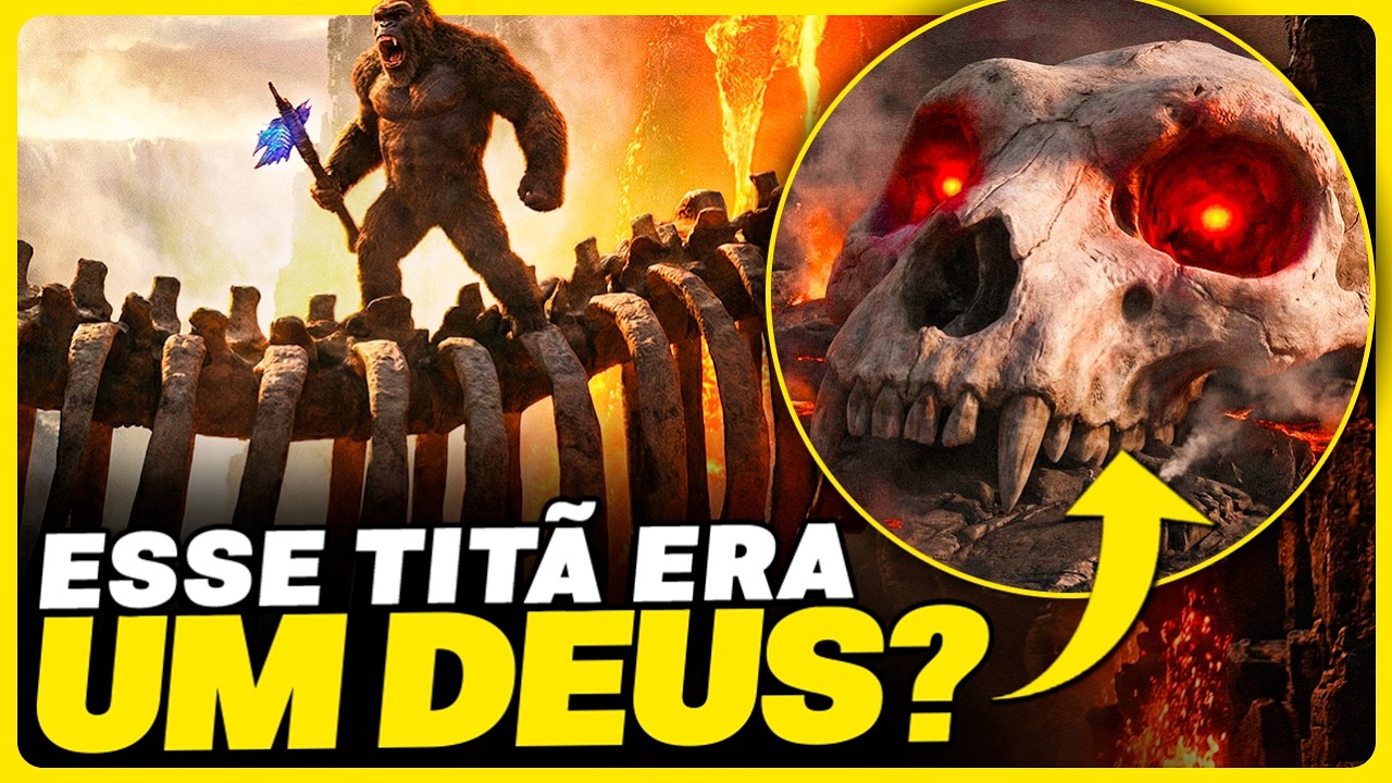 Esqueleto do Mega Titã EXPLICADO: O Segredo COLOSSAL em Godzilla e Kong