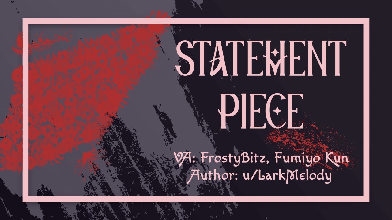 ASMR | Statement Piece [FM4A] [Horror] [Artist x Kidnapped Listener] [Yandere Speakers]