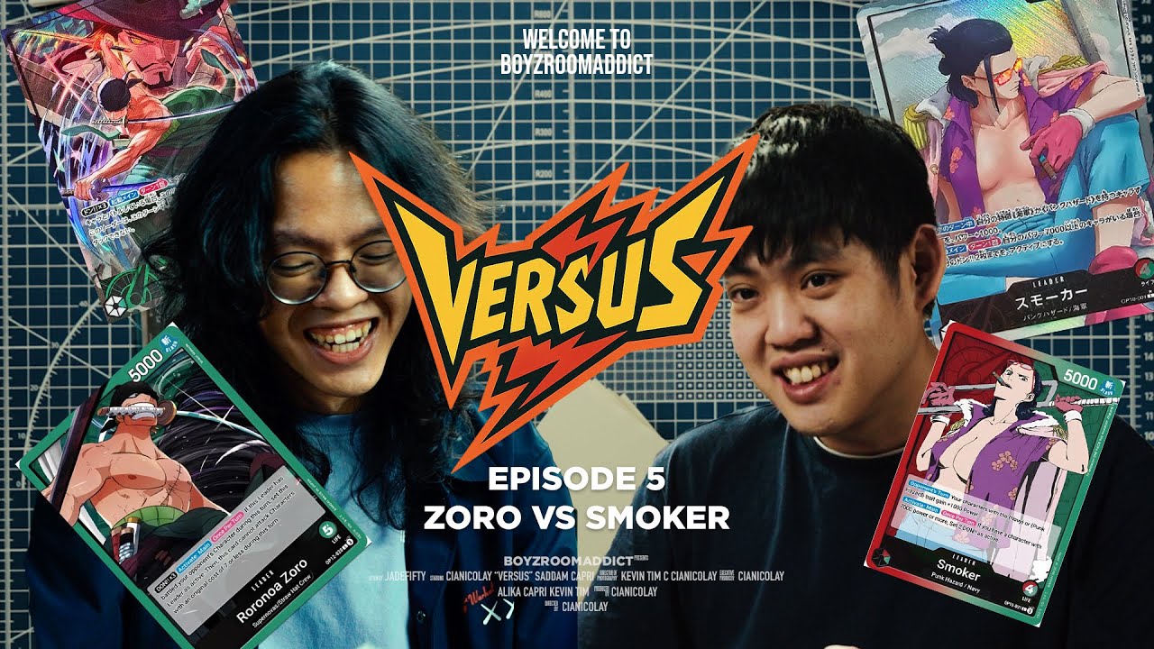 VERSUS EP 05 | GREEN ZORO VS RED GREEN SMOKER | OP TCG ONE PIECE