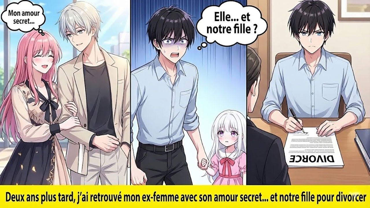 Deux ans plus tard, j’ai retrouvé mon ex femme avec son amour secret… et notre fille pour divorcer !