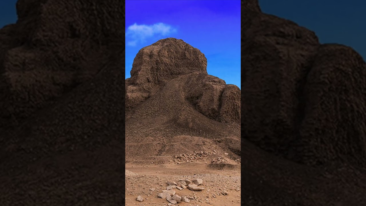 Buried Pyramids Destroyed in a Cataclysm