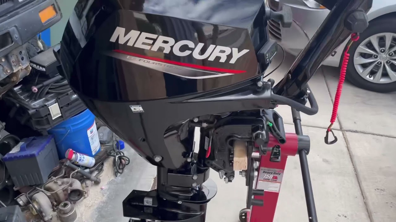 15/20hp efi Mercury tachometer hour meter install