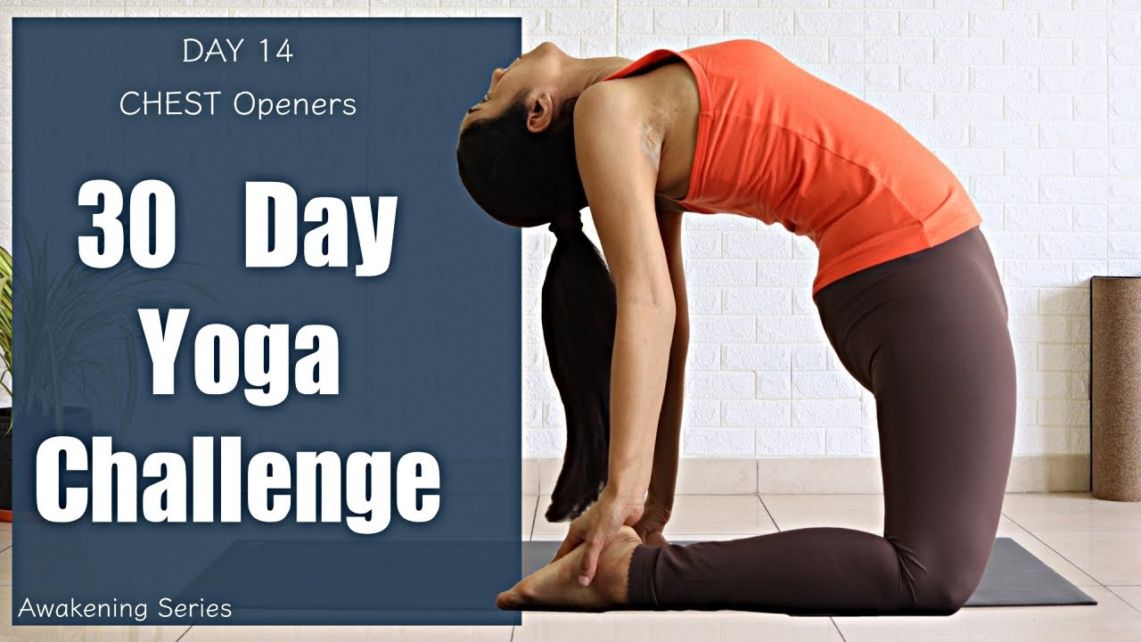 30 Day Yoga Challenge | Day 14 | CHEST Openers | Yogbela