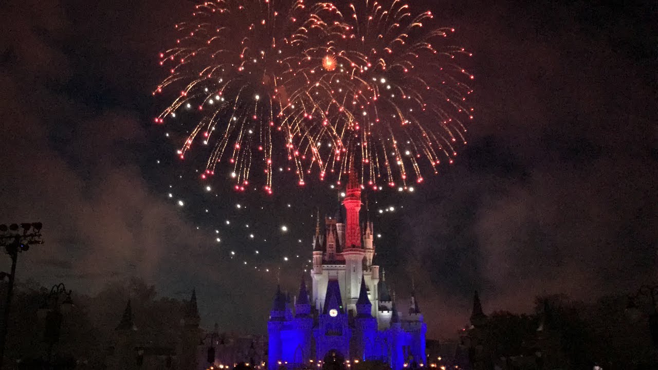 The 2017 Fourth of July Fireworks from Walt Disney World's Magic Kingdom