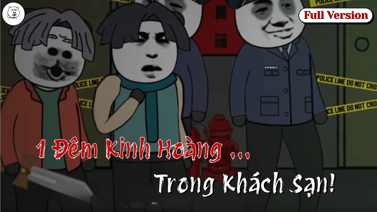 1 Đêm Kinh Hoàng Trong Khách Sạn | Phim Hoạt Hình Kinh Dị