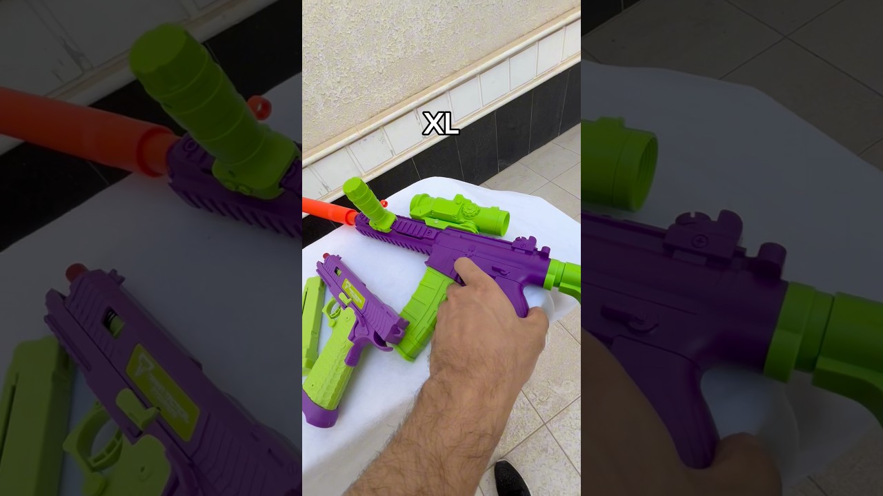 Which one would you pick? 🤔 #shorts #fakeguns