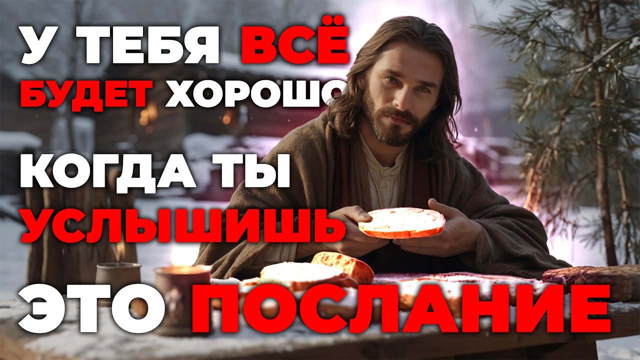 Иисус говорит тебе сегодня: «Я хочу, чтобы у тебя всё было хорошо» | Божественное послание