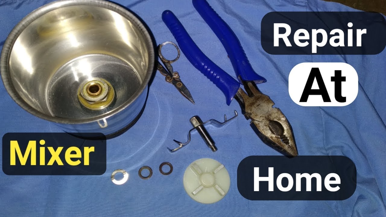 How to repair mixer grinder jar at home