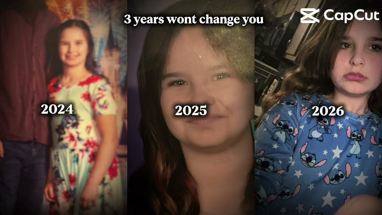 “3 years won’t change you”