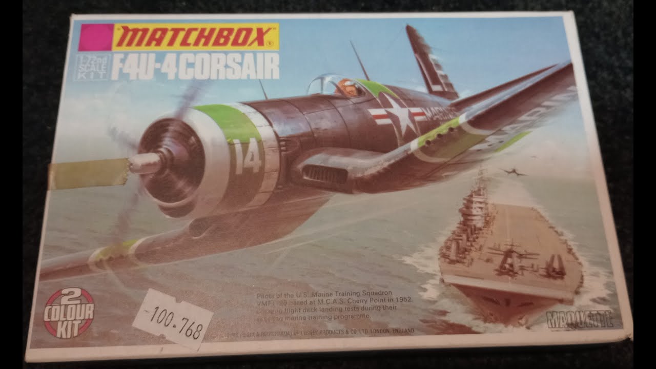 Matchbox 1:72 Corsair F4U-4 - Review & Build.