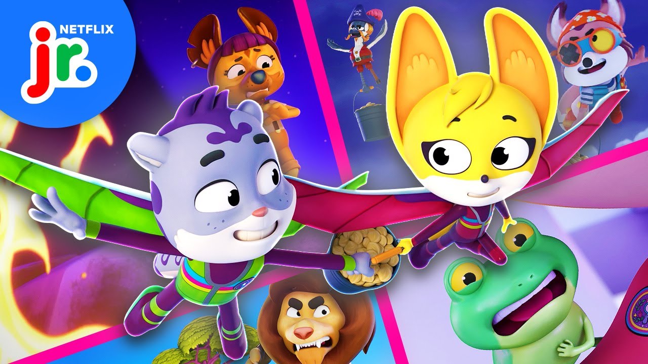 Sam & Kit Save the Day! 🐯🦊 Best Rescues Compilation | The Creature Cases | Netflix Jr