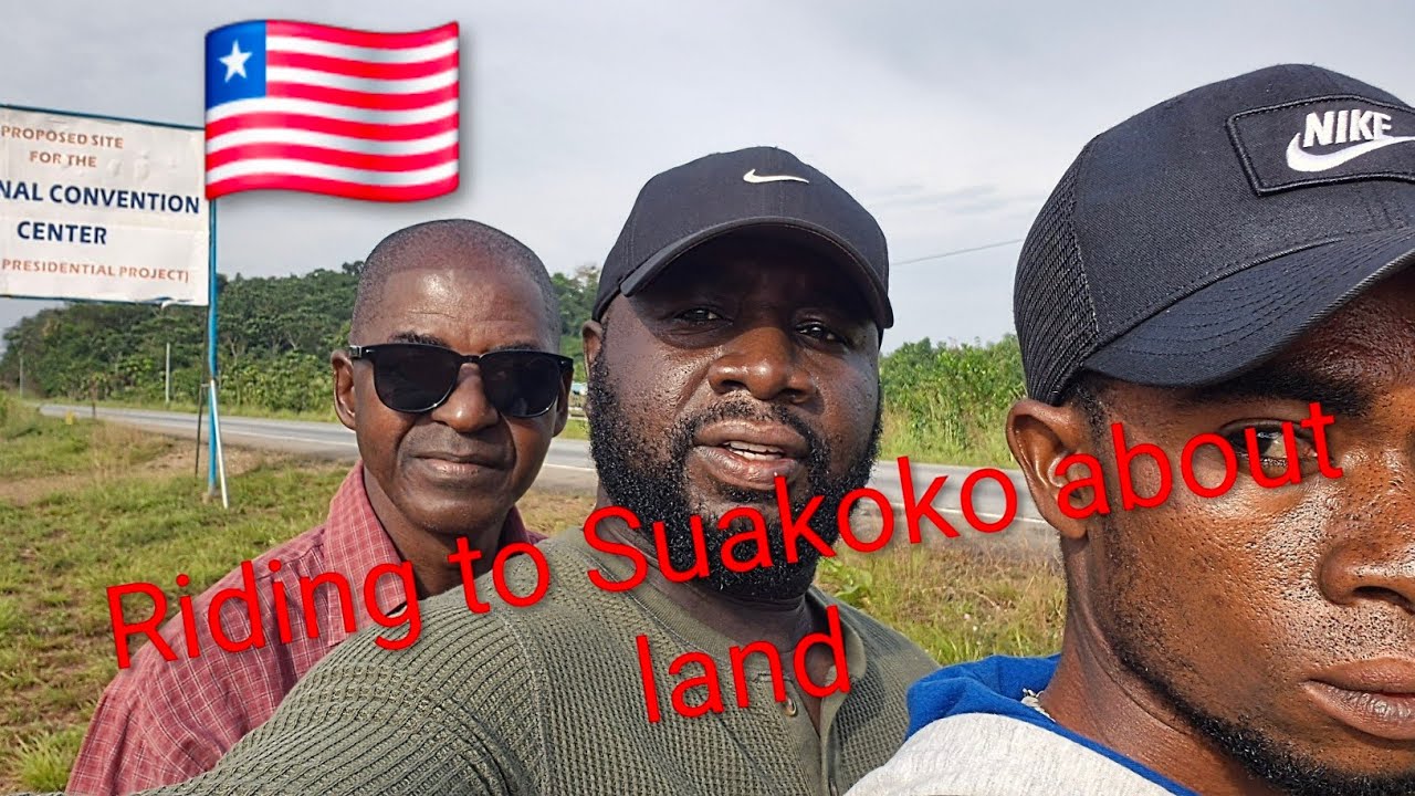 Riding from Gbarnga to Suakoko | Helping a subscriber to buy land 1