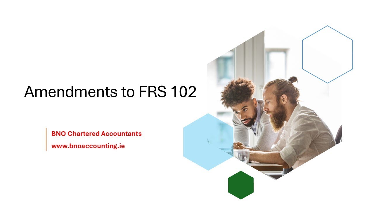 Recent amendments to FRS 102