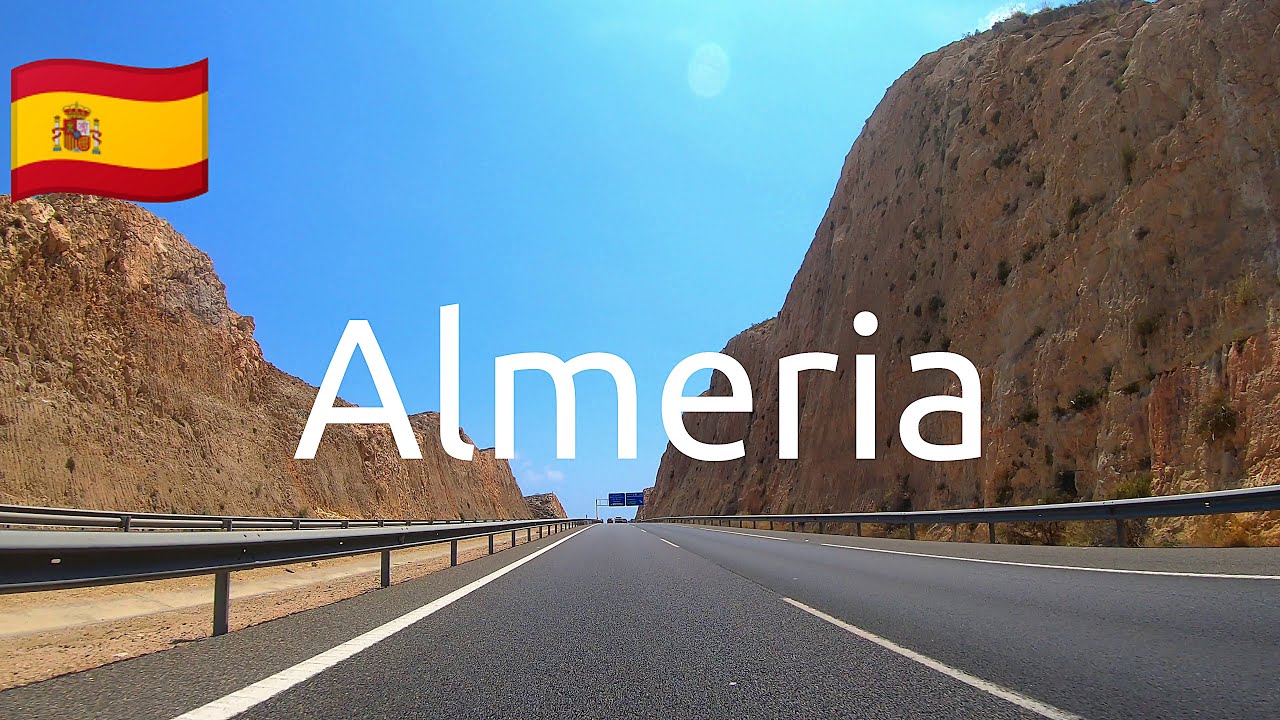 🇪🇸 Almeria region, Spain, A7 highway drive 2020
