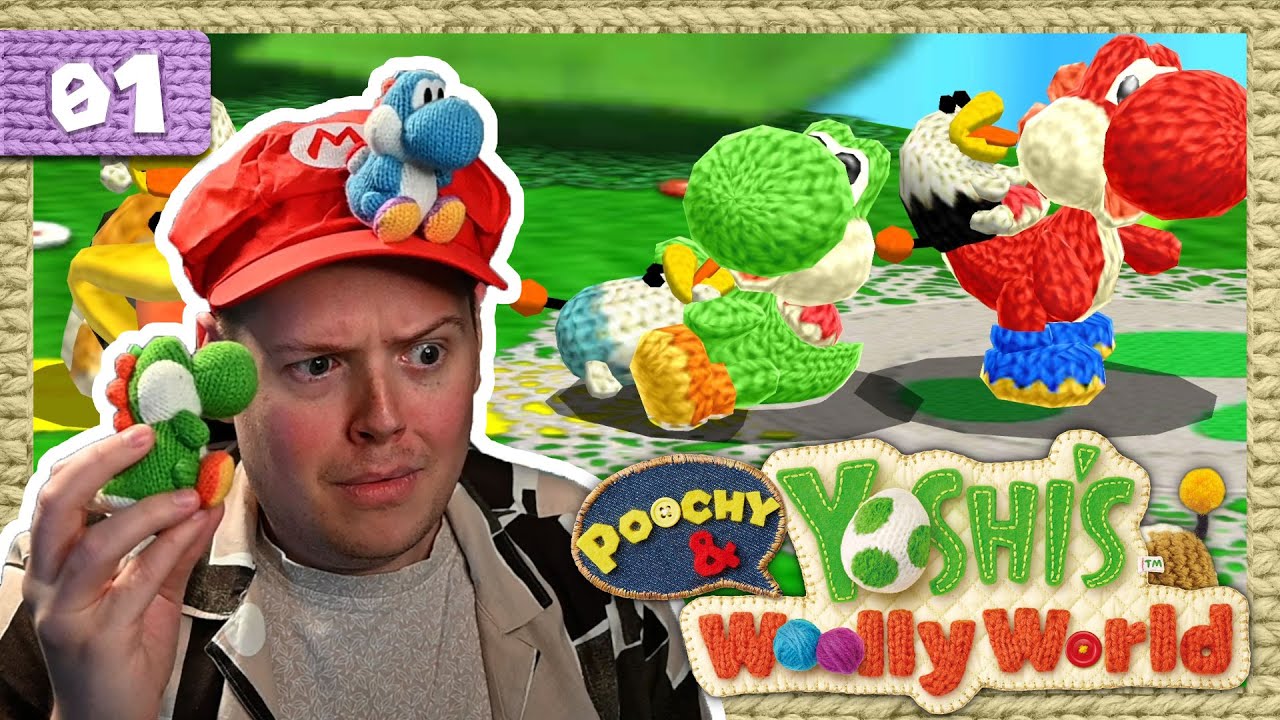 Poochy & Yoshi's Woolly World - OMG Poochy Pups! • Episode 1