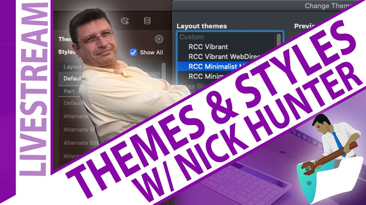 Themes and Styles for Claris FileMaker Beginners with Nick Hunter