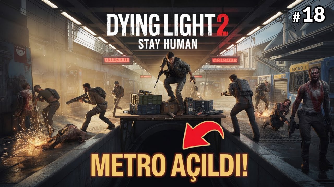 Silahçı Görev Verdi, Metro İstasyonu Kan Gölüne Döndü! 😱 | Dying Light 2