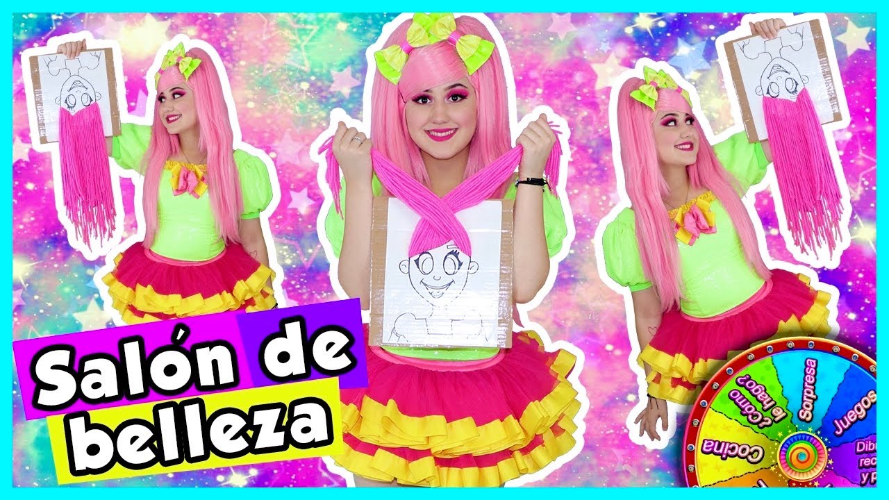 LA PELUQUERÍA DE MINDY Y MOLY / SHOW PIEDRA PAPEL O TIJERA / PEINADO Y MAQUILLAJE / SALÓN DE BELLEZA