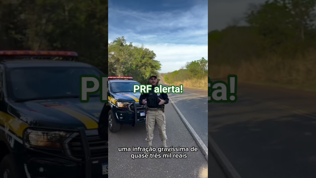 PRF faz alerta aos motoristas!