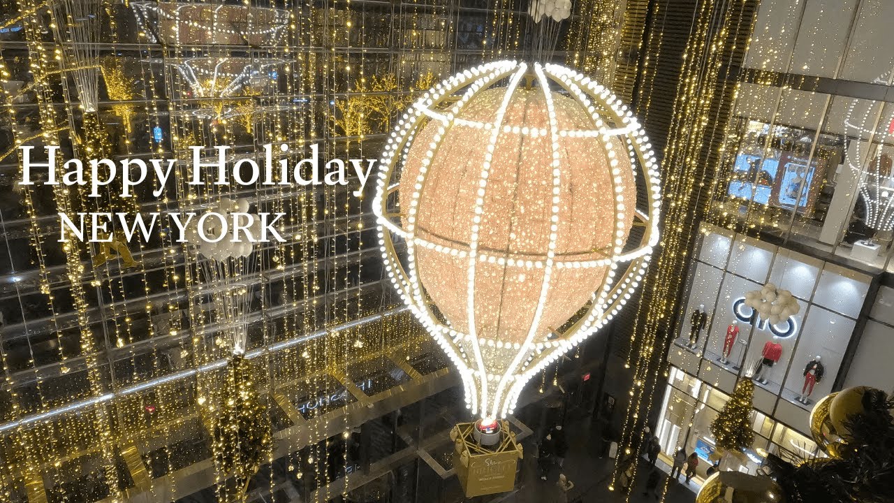 Exploring NYC’s Highline During Christmas & New Year | Holiday Magic