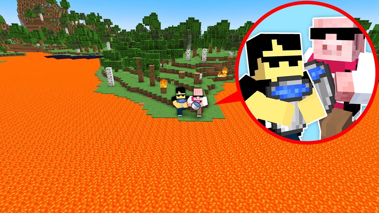 【マイクラ】マグマに覆われた世界でエンドラ討伐！