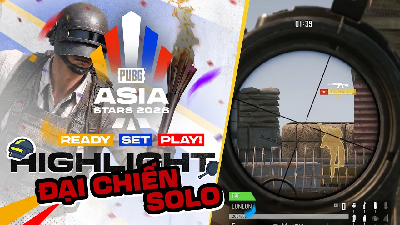 🏆 HIGHLIGHTS ĐẠI CHIẾN SOLO | PUBG ASIA STARS 2026