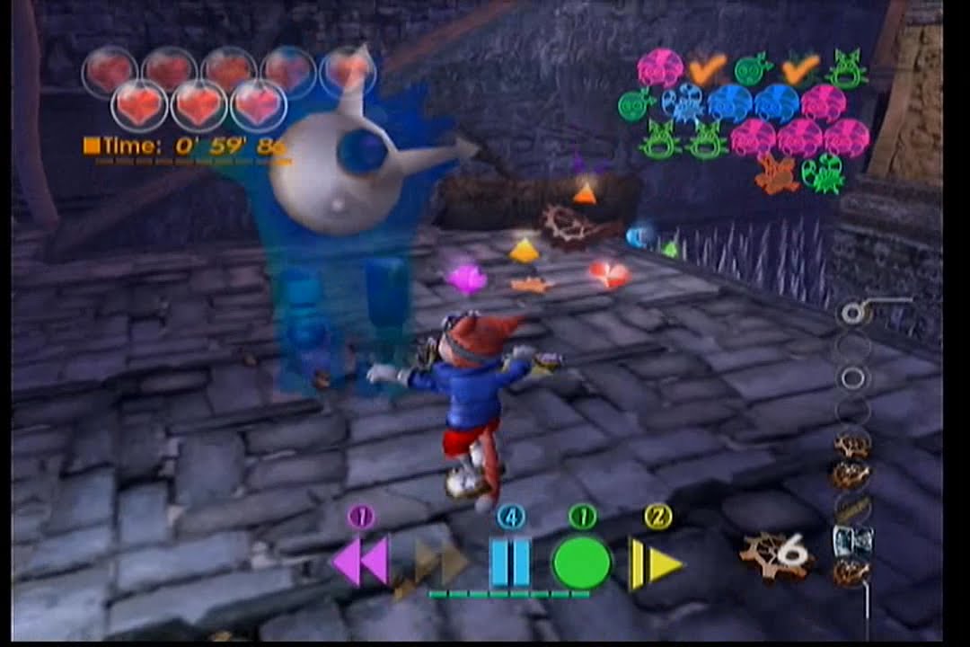Blinx: The Time Sweeper - Temple of Lost Time, Level 3 (All Medals & No Retries)