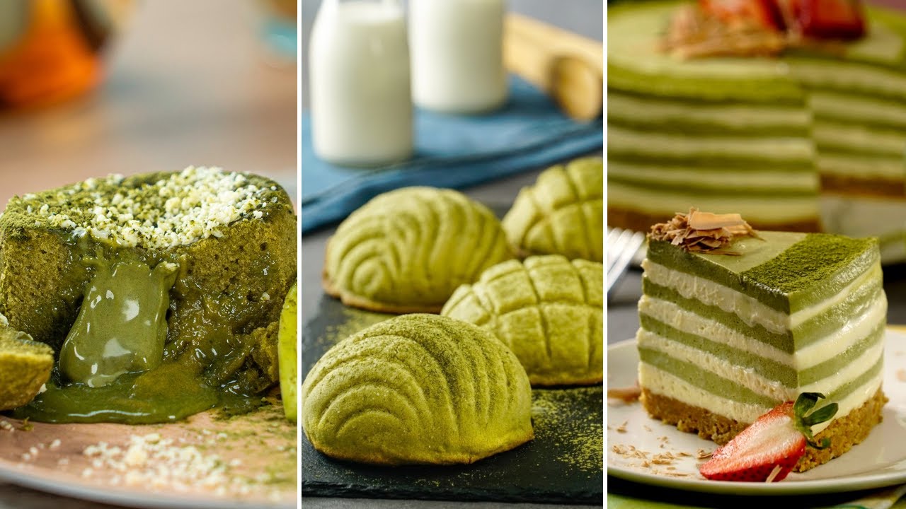 Postres con Matcha | Recetas de repostería