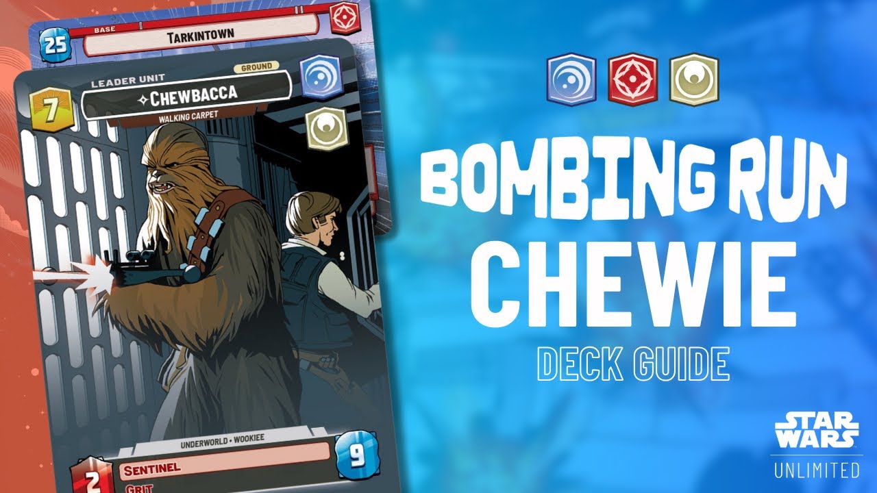 💥 This Deck Is The Bomb!! - Star Wars: Unlimited Deck Tech (Chewbacca Aggression)