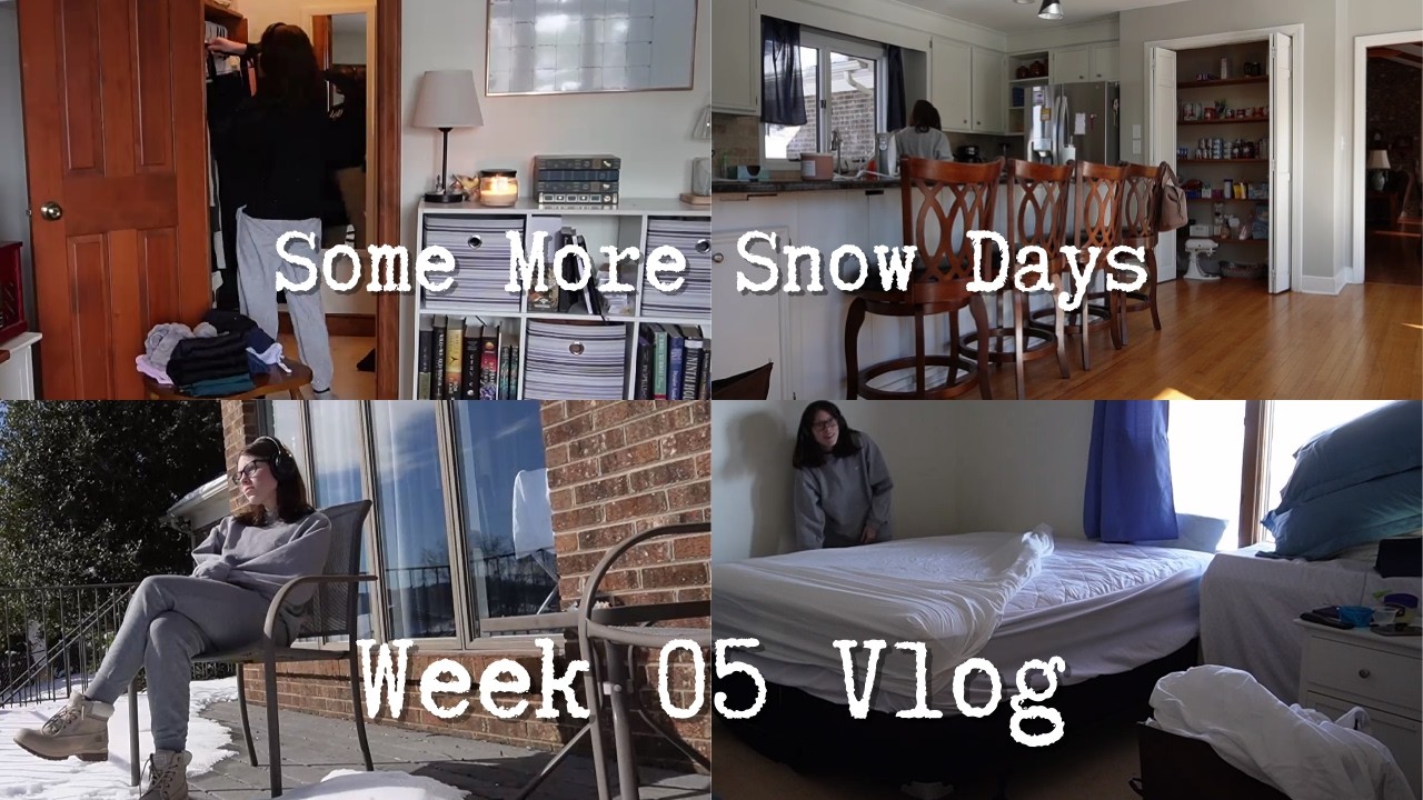 More Snow Days and Less Vlogging | Weekly Vlog 05