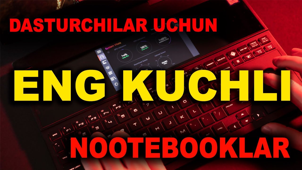DASTURLASH UCHUN ENG KUCHLI NOTEBOOKLAR | ДАСТУРЛАШ УЧУН ЭНГ КУЧЛИ НОУТБУКЛАР