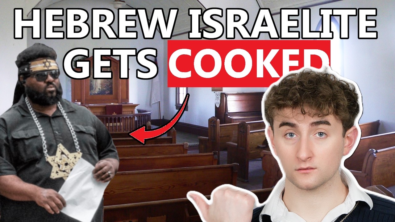Hebrew Israelite gets COOKED on bible debate