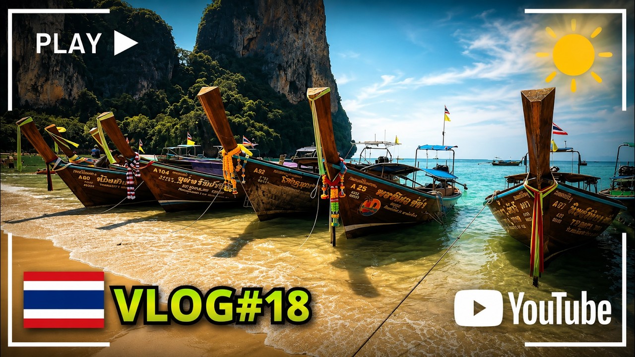 HET EINDE van EEN DROOMREIS | KRABI naar BANGKOK🌴#vlog18