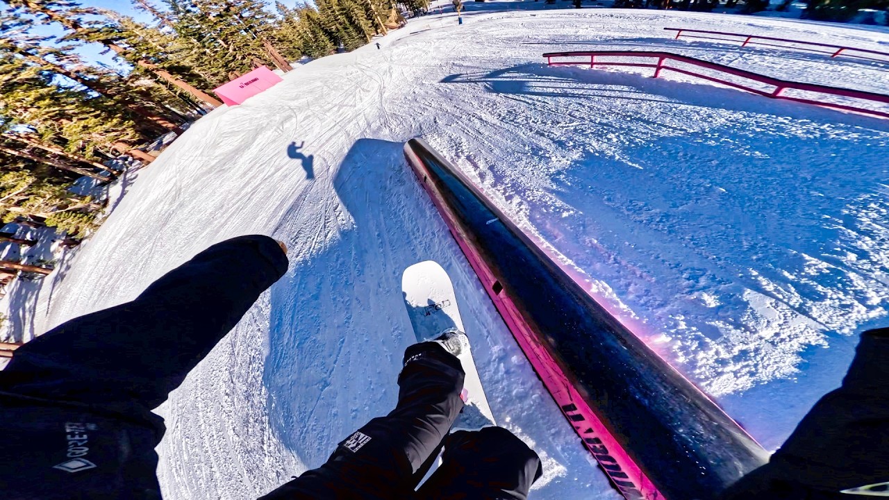 POV: UNBOUND and SOUTH PARK Laps at MAMMOTH!! 🔥
