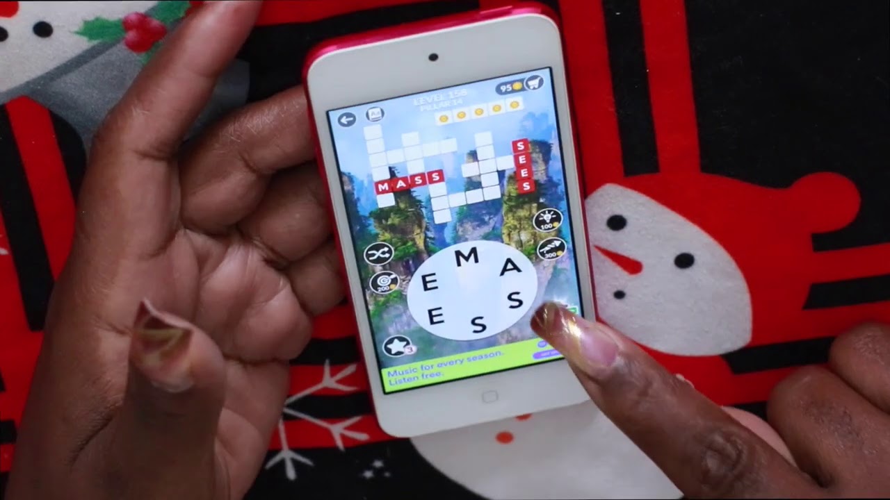 PLAYING WORDSCAPES ON MY IPOD