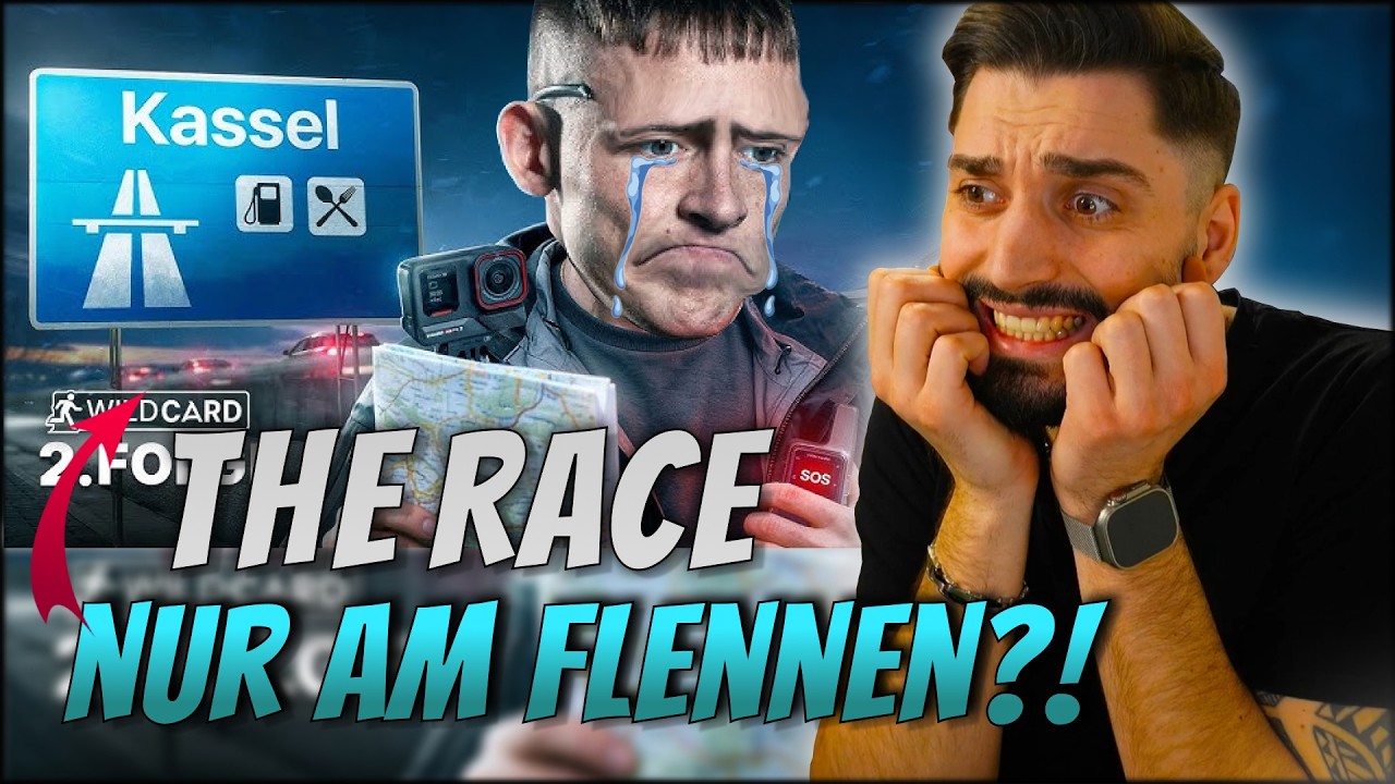 Wieso HEULT er IMMER?!- WILDCARD CHALLENGE - THE RACE - Folge 02 | Adaschko Reaction