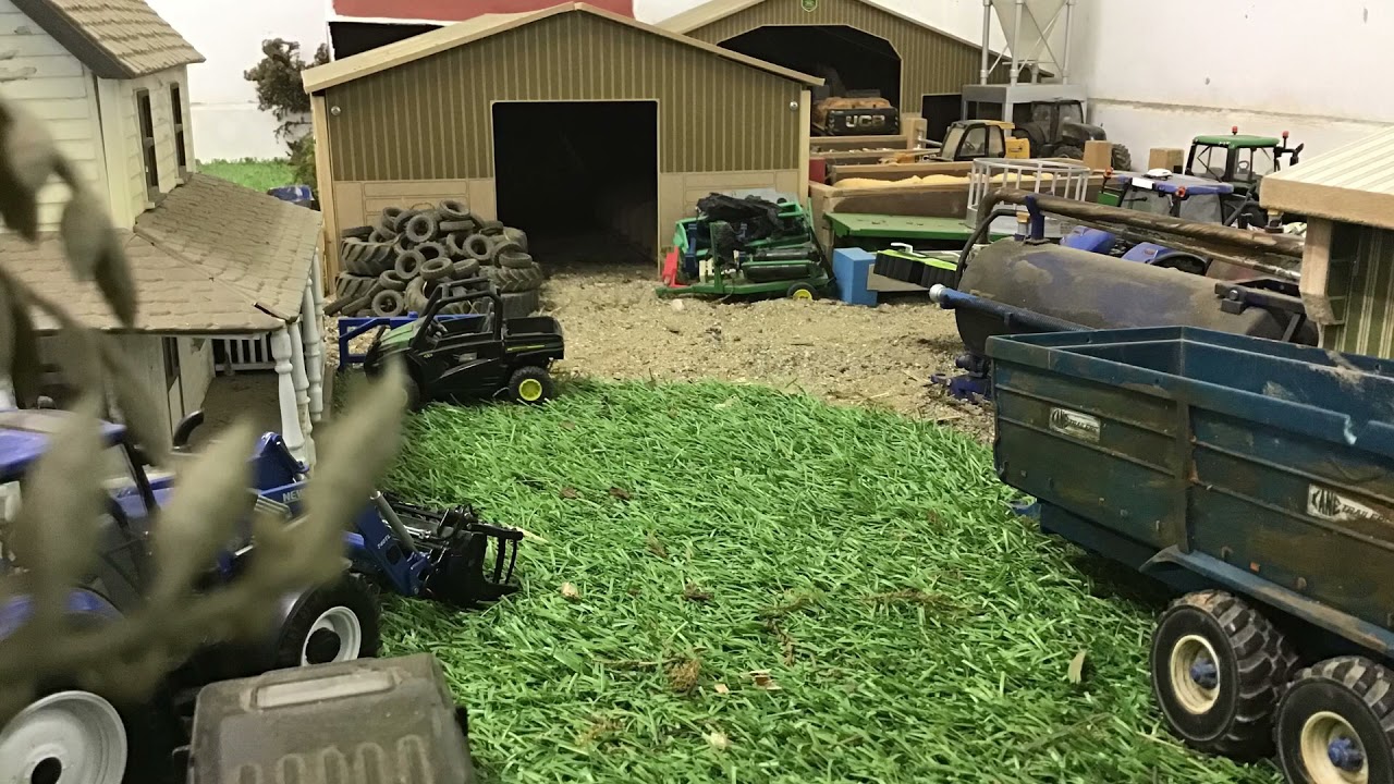 Early silage cut from earlier this year,1.32 scale stop motion
