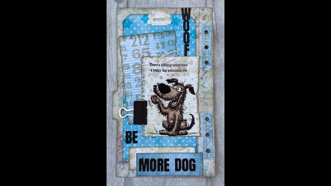 Elizabeth Craft Designs Planner Essentials 2055 Tab 4 with Tags and Art Inspirations Stamps