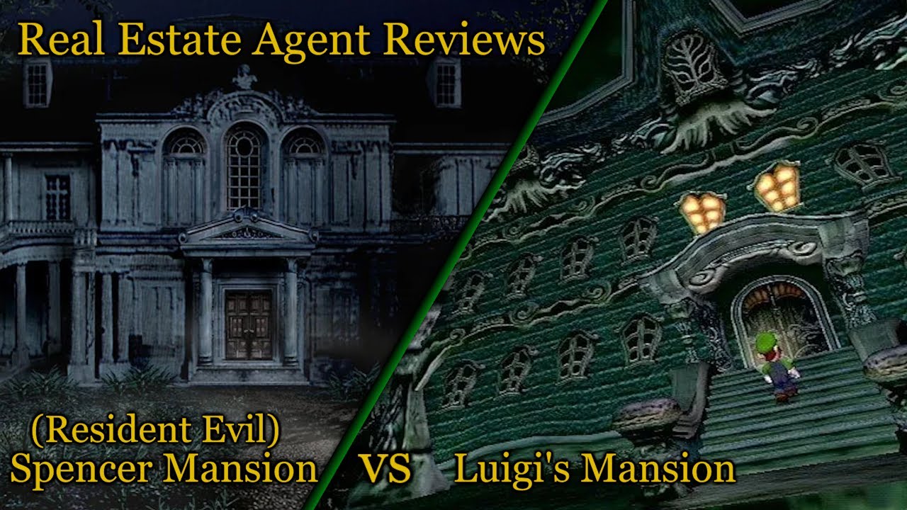 Resident Evil vs Luigi's Mansion! (House Comparison)