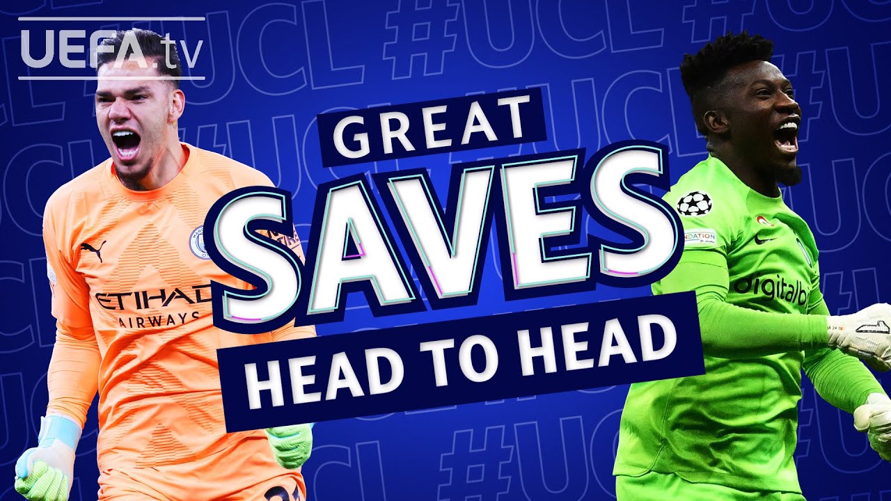 🧤 EDERSON, ONANA | Amazing saves from the #UCL finalists' goalkeepers!