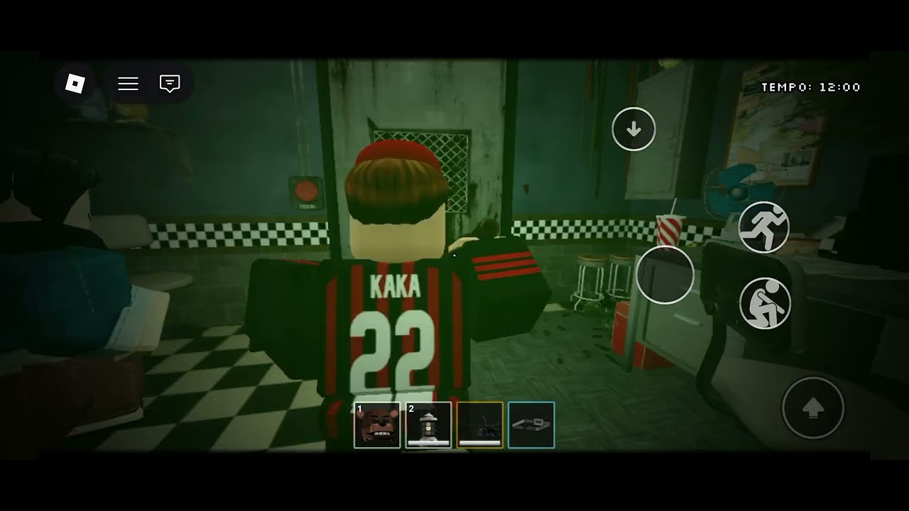 Jogando FNAF part 3 #fnaf #roblox 