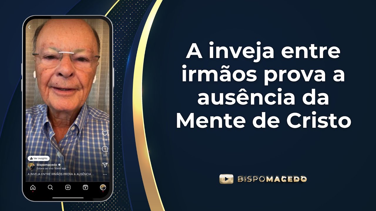 A inveja entre irmãos prova a ausência da Mente de Cristo - Meditação Matinal 29/07/23