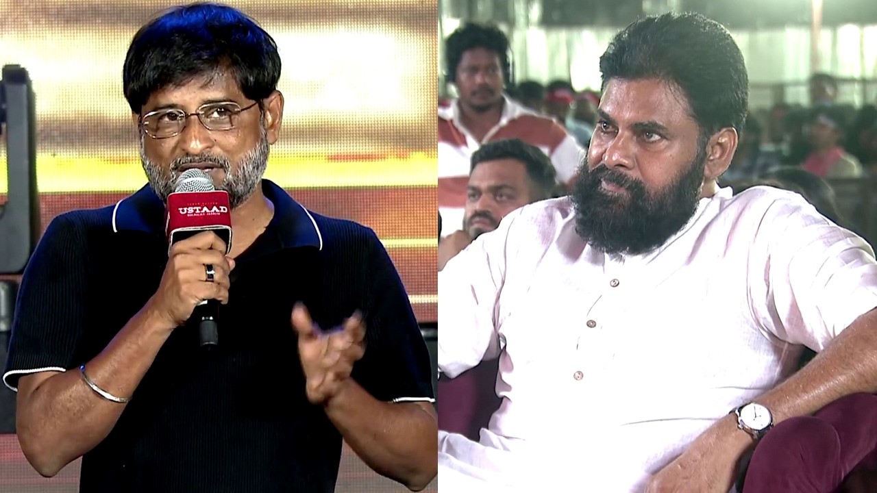 Producer Ravi Shankar Y Speech Ustaad Bhagat Singh Pre Release Event| Pawan Kalyan|Harish Shankar