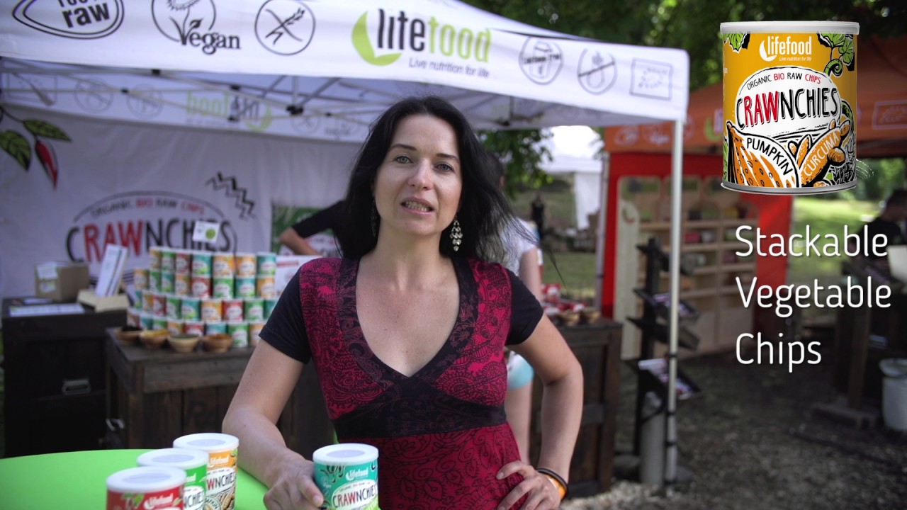 Lifefood Crawnchies Crisps - Raw, Vegan, Organic